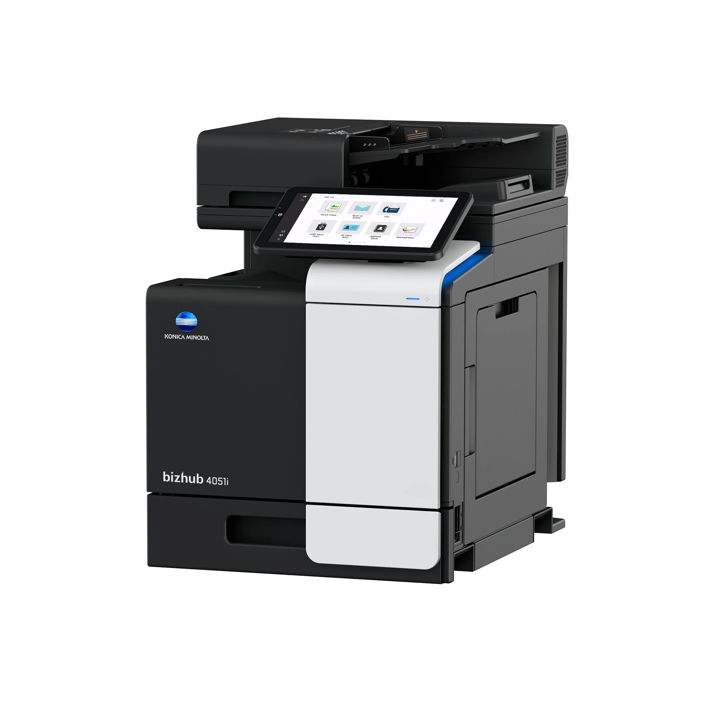 A4 nespalvotas lazerinis spausdintuvas. | Konica Minolta